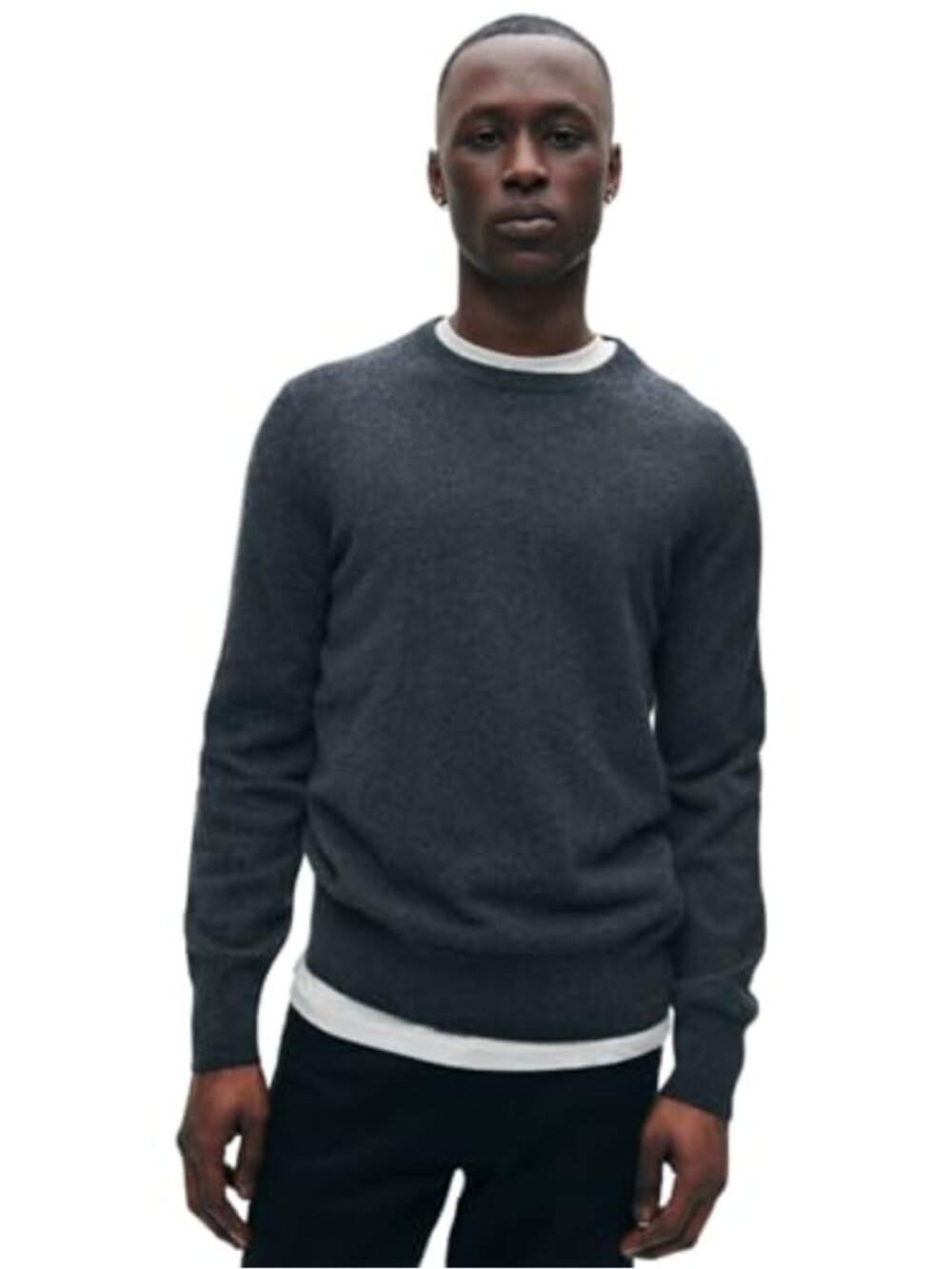 Men's Pure Cashmere Crewneck Sweater Ultra Soft Pullover